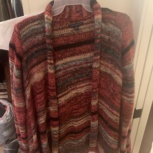 American eagle striped cardigan